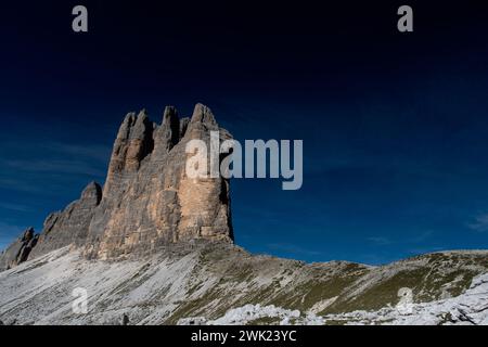 Tre Cime di Lavaredo sous un autre angle Banque D'Images