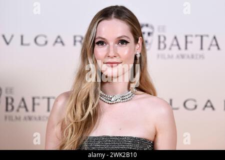 Hannah Dodd BEI der Nominierten-Party der BAFTA film Awards 2024 / 77e British Academy film Awards in der National Gallery. Londres, 17.02.2024 *** Hannah Dodd à la soirée des nominés des BAFTA film Awards 2024 77e British Academy film Awards à la National Gallery Londres, 17 02 2024 Foto:xS.xVasx/xFuturexImagex bafta nominees 4336 Banque D'Images