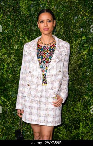 Londres, Royaume-Uni. Samedi 17 février 2024. Gugu Mbatha-Raw participant à la Charles Finch and Chanel 2024 Pre-BAFTA Party, au Hertford Street Club, Londres. Le crédit photo devrait se lire comme suit : Matt Crossick/Empics/Alamy Live News Banque D'Images