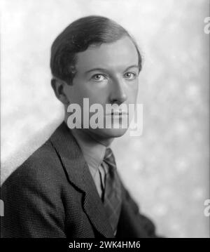 Cecil Beaton. Portrait du photographe britannique Sir Cecil Walter Hardy Beaton (1904-1980), 1928 Banque D'Images