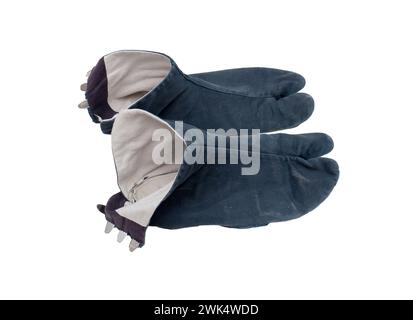 Tabi japonais utilisé. Banque D'Images