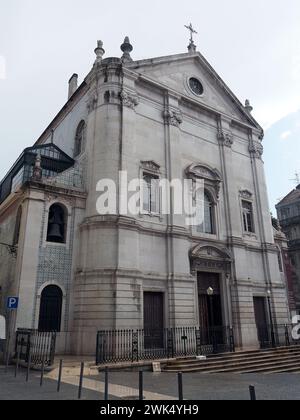 Igreja Paroquial de São Nicolau e São Julião, église Saint-Nicolas, Lisbonne, Lisboa, Lissabon, Lisszabon, Portugal Banque D'Images