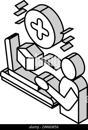 illustration vectorielle d'icône isométrique ugc de médias sociaux utilisateur Illustration de Vecteur