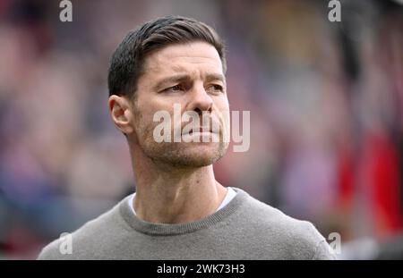 Coach Xabi Alonso Bayer 04 Leverkusen Portrait, Voith-Arena, Heidenheim, Bade-Wuerttemberg, Allemagne Banque D'Images