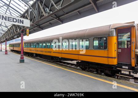 Bahnhof, Dunedin, Otago, Neuseeland Banque D'Images