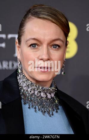Samantha Morton BEI der Verleihung der BAFTA film Awards 2024 / 77e British Academy film Awards in der Royal Festival Hall. Londres, 18.02.2024 *** Samantha Morton aux BAFTA film Awards 2024 77e British Academy film Awards au Royal Festival Hall Londres, 18 02 2024 Foto:xS.xVasx/xFuturexImagex bafta2024 4341 Banque D'Images