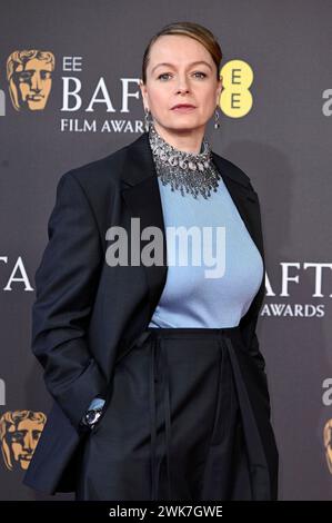 Samantha Morton BEI der Verleihung der BAFTA film Awards 2024 / 77e British Academy film Awards in der Royal Festival Hall. Londres, 18.02.2024 *** Samantha Morton aux BAFTA film Awards 2024 77e British Academy film Awards au Royal Festival Hall Londres, 18 02 2024 Foto:xS.xVasx/xFuturexImagex bafta2024 4340 Banque D'Images