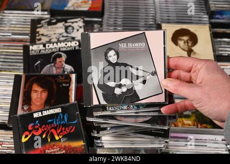 Album CD : Neil Diamond - les meilleures années de notre vie Banque D'Images