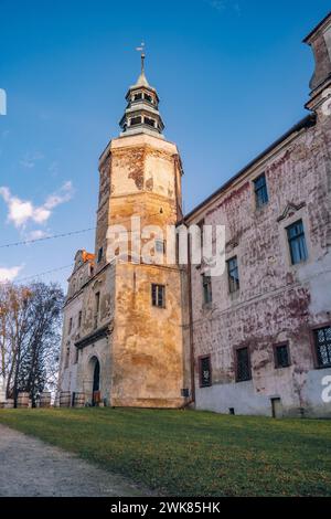 Un vieux château à Niemodlin Banque D'Images