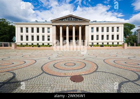 Domus Media et University Square à l'Université d'Oslo, Norvège Banque D'Images