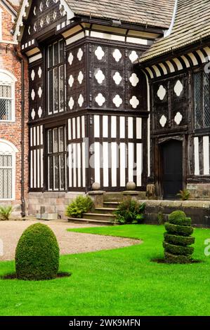 Rufford Old Hall, Rufford, Lancashire, Angleterre, Royaume-Uni Banque D'Images