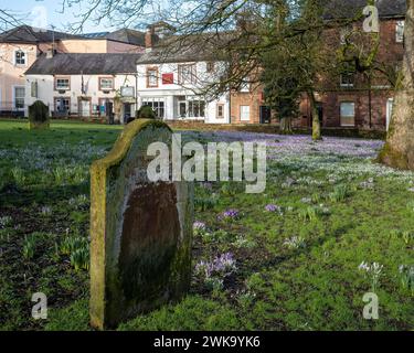 'Cycles of Time' dans le centre de Penrith, Cumbria, Royaume-Uni Banque D'Images