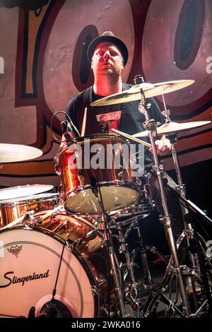 Mezzago Italie. 21 mai 2012. Le groupe de rock américain MUDHONEY se produit sur scène à Bloom. Banque D'Images