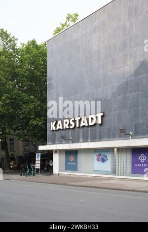 Karstadt Kaufhaus Bielefeld kurz vor der Schließung wegen Insolvenz Banque D'Images
