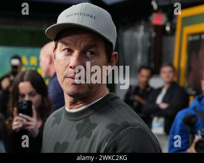 Los Angeles, États-Unis. 19 février 2024. Mark Wahlberg au Lionsgate's ARTHUR THE KING Los Angeles projection tenue à l'AMC Century City à Los Angeles, CA le lundi, ?février 19, 2024. (Photo de Sthanlee B. Mirador/Sipa USA) crédit : Sipa USA/Alamy Live News Banque D'Images