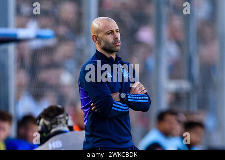 San Juan, Argentine. 26 mai 2023. Estadio San Juan San Juan, Argentine - mai 26 : L'entraîneur-chef de l'Argentine Javier Mascherano lors de la Coupe du monde U-20 de la FIFA, Argentine 2023 Groupe A, opposant la Nouvelle-Zélande et l'Argentine à l'Estadio San Juan del Bicentenario le 26 mai 2023 à San Juan, Argentine. (Photo de Sports Press photo) (Eurasia Sport images/SPP) crédit : SPP Sport Press photo. /Alamy Live News Banque D'Images