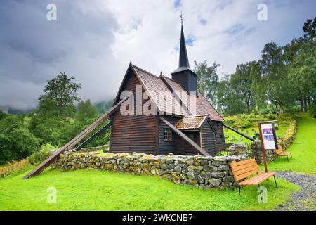 Église Rodven Stave, Norvège Banque D'Images