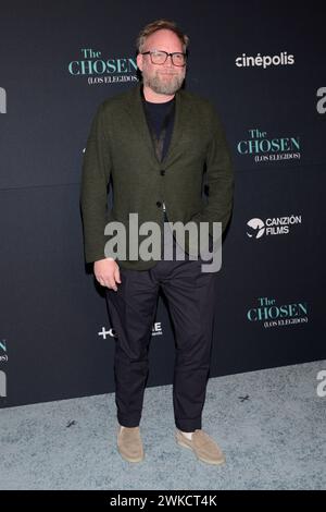 Mexico, Mexique. 19 février 2024. Kael John assiste au tapis rouge de la saison 4 de la série télévisée choisie au Cinepolis Miyana à Mexico, Mexique, le 19 février 2024. (Photo de Carlos Tischler/Eyepix Group) crédit : NurPhoto SRL/Alamy Live News Banque D'Images