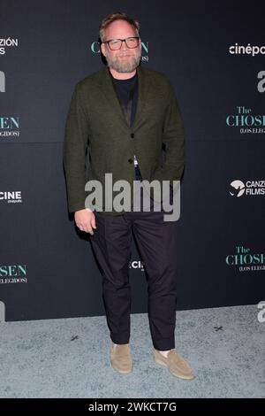 Mexico, Mexique. 19 février 2024. Kael John assiste au tapis rouge de la saison 4 de la série télévisée choisie au Cinepolis Miyana à Mexico, Mexique, le 19 février 2024. (Photo de Carlos Tischler/Eyepix Group) crédit : NurPhoto SRL/Alamy Live News Banque D'Images