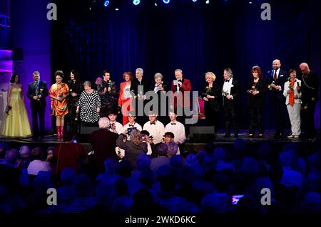 Konzert 'Heiko Reissig & Freunde – Die große Jubiläumsshow' im Arndt-Bause-Saal im Freizeitforum Marzahn. Berlin, 18.02.2024 Banque D'Images