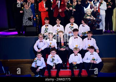 Konzert 'Heiko Reissig & Freunde – Die große Jubiläumsshow' im Arndt-Bause-Saal im Freizeitforum Marzahn. Berlin, 18.02.2024 Banque D'Images