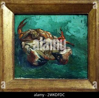 Un crabe sur son dos (1887) de Vincent van Gogh (1853-1890) Banque D'Images