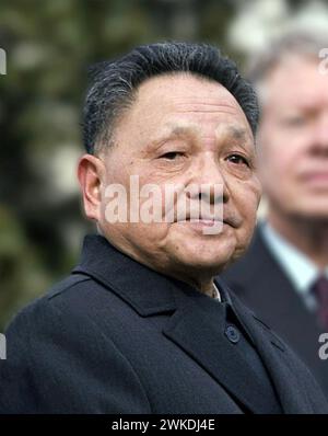 DENG XIAOPING (1904-1997) dirigeant révolutionnaire chinois et homme politique en 1979 Banque D'Images