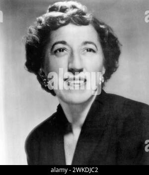 MARGARET HAMILTON (1902-1985) actrice et éducatrice américaine Banque D'Images