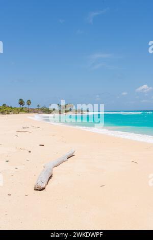 Belle vue de Liman Beach Semau Island, East Nusa Tenggara, Indonésie Banque D'Images