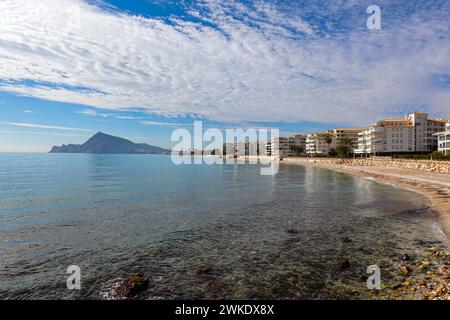 Altea sur la Costa Blanca, en Espagne, la destination solaire hivernale la plus populaire en Europe Banque D'Images