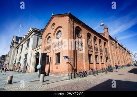 Bâtiment principal de l'Université de Copenhague, Danemark Banque D'Images