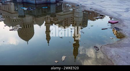 Mosquée Abu al-Abbas al-Mursi à Alexandrie par une journée ensoleillée Banque D'Images