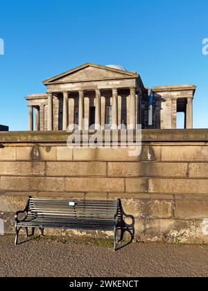 Royaume-Uni, Écosse, Édimbourg, Calton Hill, Observatoire de la ville Banque D'Images