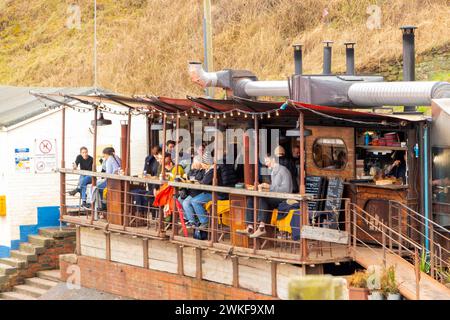 Riley's Fish Shack King edwards Bay tynemouth, tyne and Wear , northumberland , royaume-uni Banque D'Images