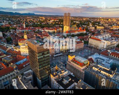Zagreb ; Croatie Banque D'Images