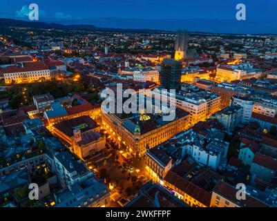 Zagreb ; Croatie Banque D'Images