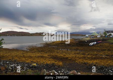 Camusterrach sur la péninsule d'Applecross, Wester Ross, Ross et Cromarty, Highland Écosse Banque D'Images