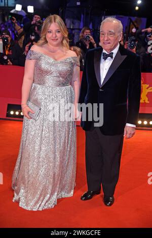 Martin Scorsese mit Tochter Francesca Scorsese - VERLEIHUNG DES GOLDENEN EHRENBÄR an Martin Scorsese im Rahmen der 74. Berlinale im Berlinale-Palast à Berlin an 20.02.2024 *** Martin Scorsese avec sa fille Francesca Scorsese REMISE DE L'OURS D'OR D'HONNEUR à Martin Scorsese lors de la 74e Berlinale au Berlinale Palast à Berlin le 20 02 2024 Banque D'Images