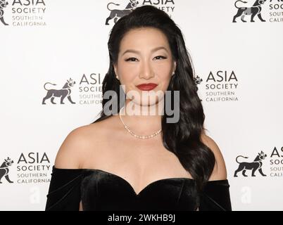 Los Angeles, États-Unis. 20 février 2024. Kara Wang arrive au 14e Sommet annuel de divertissement U.S-Asia et Game changer Awards qui se tient au Skirball Cultural Center à Los Angeles, CA le mardi 20 février 2024. (Photo de Sthanlee B. Mirador/Sipa USA) crédit : Sipa USA/Alamy Live News Banque D'Images