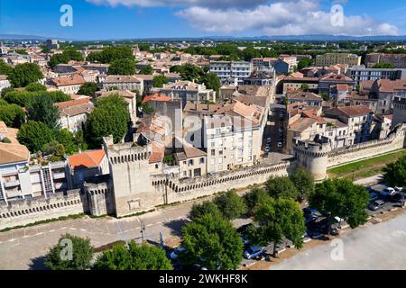 Centro histórico, Muralla Medieval, Avignon, Vaucluse, Provence-Alpes-Côte d’Azur, France, Europe. Banque D'Images