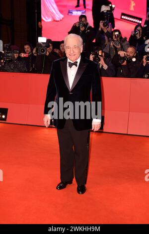 Martin Scorsese BEI der Ankunft zu der Verleihung des Goldenen Ehrenbären BEI den 74. Internationalen Filmfestspielen à Berlin 20.02.2024 *** Martin Scorsese arrive pour la présentation de l'Ours d'or honoraire au 74ème Festival International du film de Berlin 20 02 2024 Banque D'Images