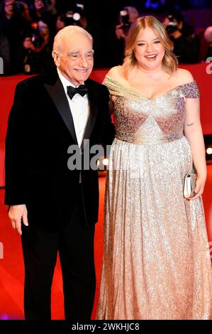 Martin Scorsese mit Tochter Francesca Scorsese BEI der Verleihung des Goldenen Ehrenbären an Martin Scorsese auf der Berlinale 2024 / 74. Internationale Filmfestspiele Berlin im Berlinale Palast. Berlin, 20.02.2024 *** Martin Scorsese avec sa fille Francesca Scorsese lors de la présentation de l'Ours d'or honoraire à Martin Scorsese au Festival international du film de Berlin 2024 74 à la Berlinale Palast Berlin, 20 02 2024 Foto:XC.xNiehausx/xFuturexImagex ehrenbaer verleihung 4389 Banque D'Images