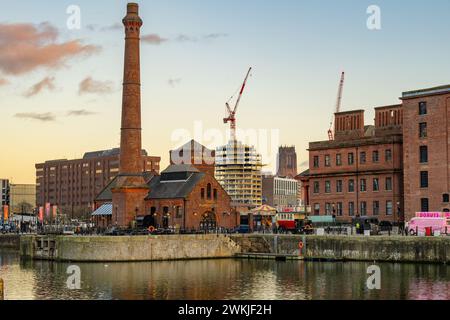 Musée maritime de Liverpool Royal Albert Dock, Liverpool L3 4AQ Banque D'Images