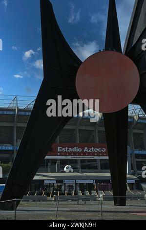 Estadio Azteca, stade Azteca, domicile du club de football Club America et lieu du match d'ouverture de la Coupe du monde de la FIFA 2026 Banque D'Images