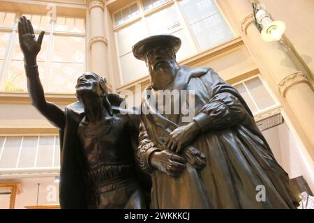 Impressionen: Faust-Figuren, Auerbachs Keller, Leipzig (nur fuer redaktionelle Verwendung. Keine Werbung. Referenzdatenbank: http: Banque D'Images