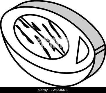 illustration vectorielle isométrique d'icône de poulet à l'œuf à la coque Illustration de Vecteur