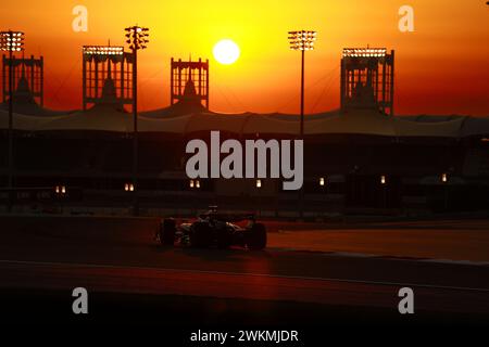 Sakhir, Bahreïn. 21 février 2024. Essais de pré-saison F1 à Bahreïn sur le circuit international de Bahreïn le 21 février 2024 à Sakhir, Bahreïn. (Photo de HOCH Zwei) crédit : dpa/Alamy Live News Banque D'Images