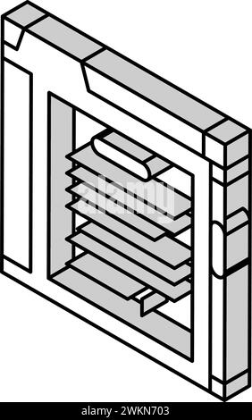 manuels d'écriture rédacteur technique illustration vectorielle d'icône isométrique Illustration de Vecteur