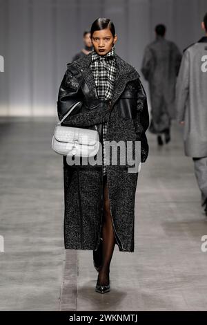 Milan, Italien. 21 février 2024. Piste ICEBERG automne/hiver 2024 pendant la Fashion week de Milan le 2024 février - Milan, Italie 21/02/2024 crédit : dpa/Alamy Live News Banque D'Images