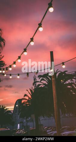 Vues depuis Melbourne, la magnifique capitale du Victoria. Mouvement non-stop, beaux paysages et bâtiments gratte-ciel. Banque D'Images